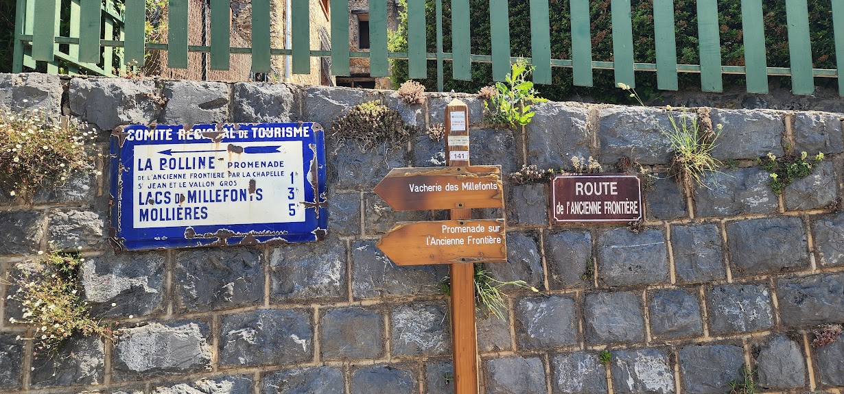 Route de l'ancienne frontire
